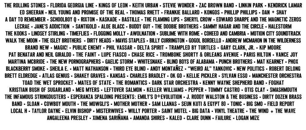 summerfest 2015 lineup