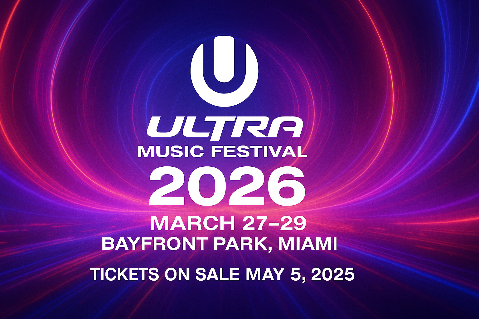 Ultra Music Festival Miami 2026 Tickets Presale