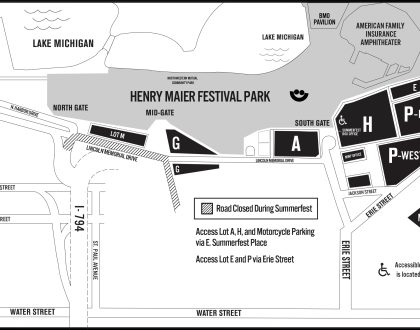Summerfest 2025 Parking Guide